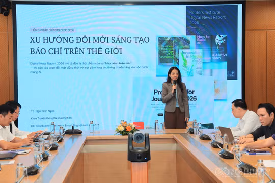 Diễn đàn Báo chí toàn quốc 2026: Đổi mới sáng tạo để giữ độc giả và phát triển kinh tế báo chí 