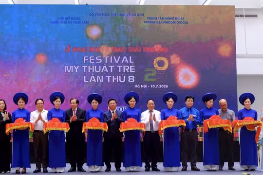 Festival Mỹ thuật trẻ 2026 lan tỏa tinh thần sáng tạo và hội nhập