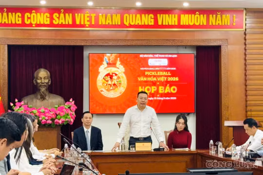 Hơn 250 vận động viên tranh tài tại giải 'Pickleball Văn hóa Việt 2026'