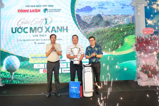 Giải golf 'Ước mơ xanh’ lần thứ V: Lan tỏa tinh thần thể thao, kết nối yêu thương