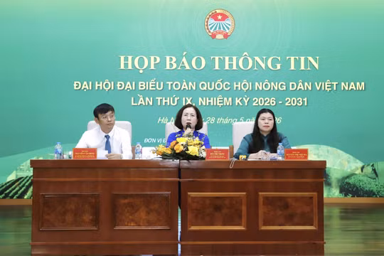 Sắp diễn ra Đại hội đại biểu toàn quốc Hội Nông dân Việt Nam lần thứ IX