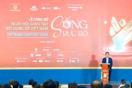 Vietnam iContent 2026: Lan tỏa tinh thần 'Sống rực rỡ’