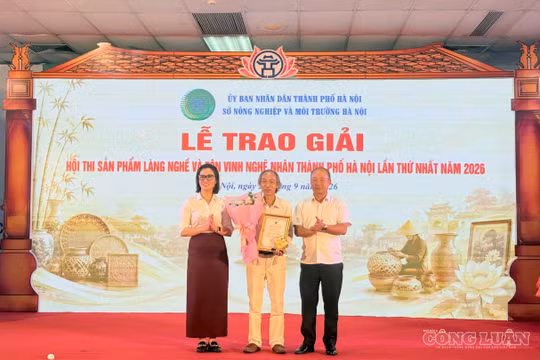 Hà Nội vinh danh những sản phẩm làng nghề giàu sức sáng tạo