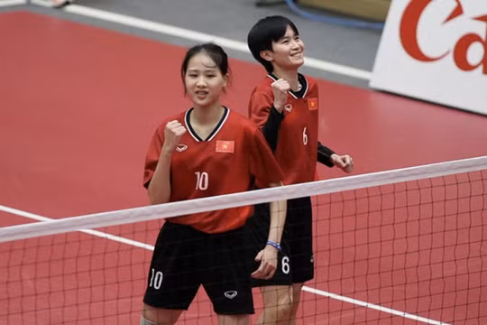 Cầu mây nữ Việt Nam giành vé vào chung kết đôi nữ ASIAD 20