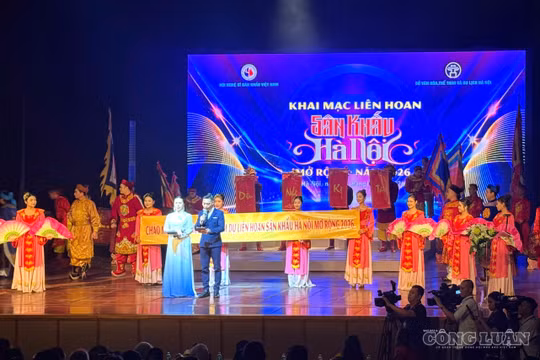 Khai mạc Liên hoan Sân khấu Hà Nội mở rộng 2026