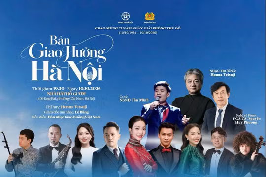 ‘Bản giao hưởng Hà Nội’ tôn vinh chiều sâu văn hóa Thăng Long