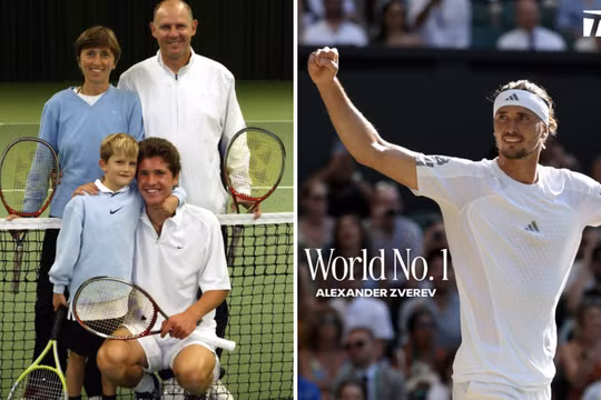 Alexander Zverev lần đầu vươn lên số 1 thế giới