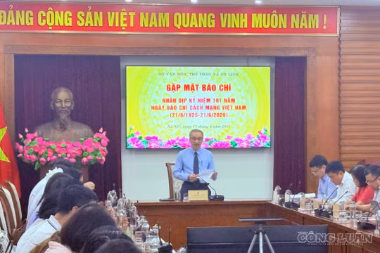 Thứ trưởng Bộ VHTT&DL Phan Tâm: Báo chí là những ‘đôi cánh’ của ngành Văn hóa, Thể thao và Du lịch
