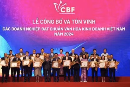 Khởi động chương trình bình chọn doanh nghiệp đạt chuẩn văn hóa kinh doanh Việt Nam