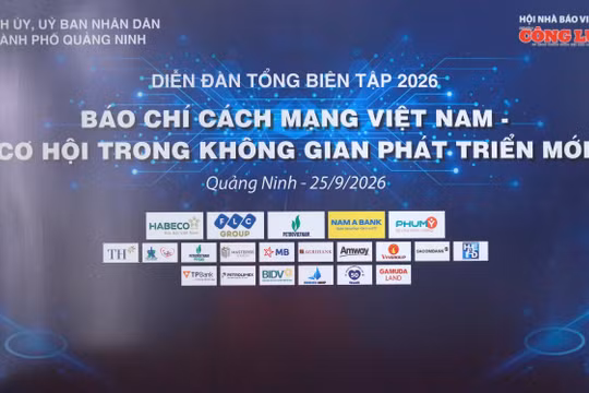 Sẵn sàng cho Diễn đàn Tổng Biên tập 2026