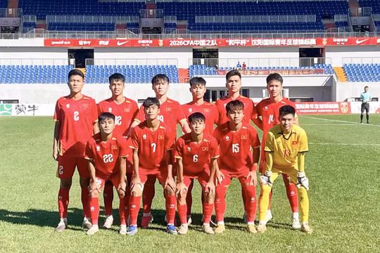 Đội tuyển U16 Việt Nam thua Kyrgyzstan, khép lại giải giao hữu tại Trung Quốc