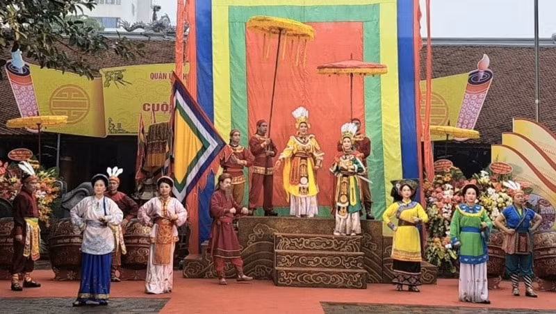 le hoi truyen thong ky niem 1984 nam khoi nghia hai ba trung hinh 1