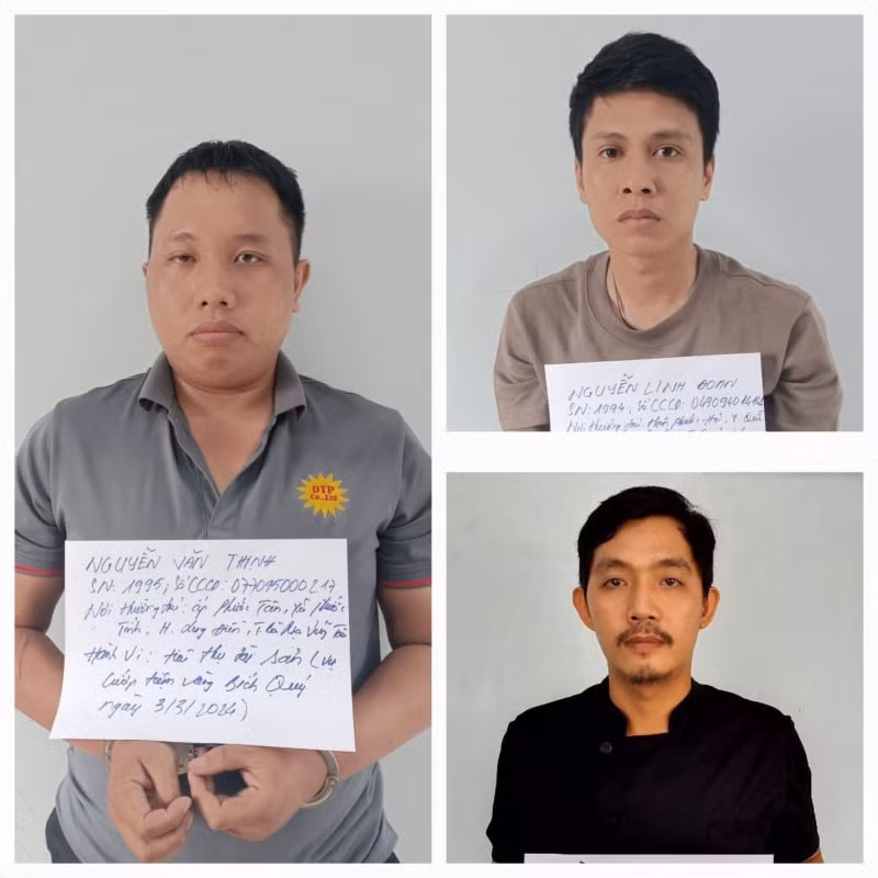 hai doi tuong trong nhom cuop tiem vang o binh duong sa luoi hinh 1