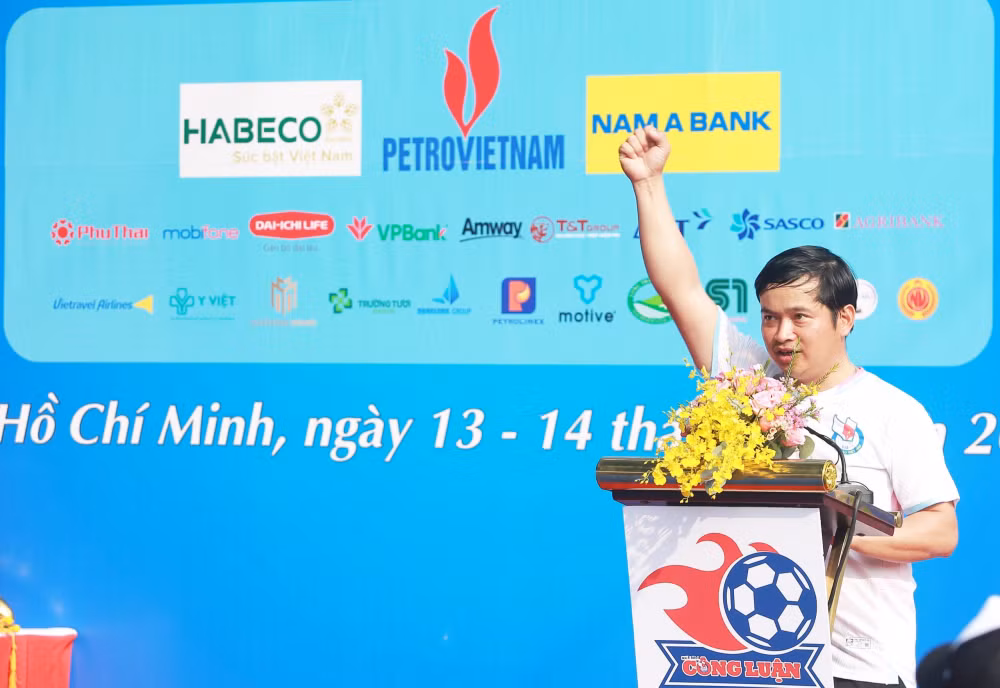 nhung hinh anh dep tai giai bong da cup nha bao va cong luan lan thu iii hinh 8