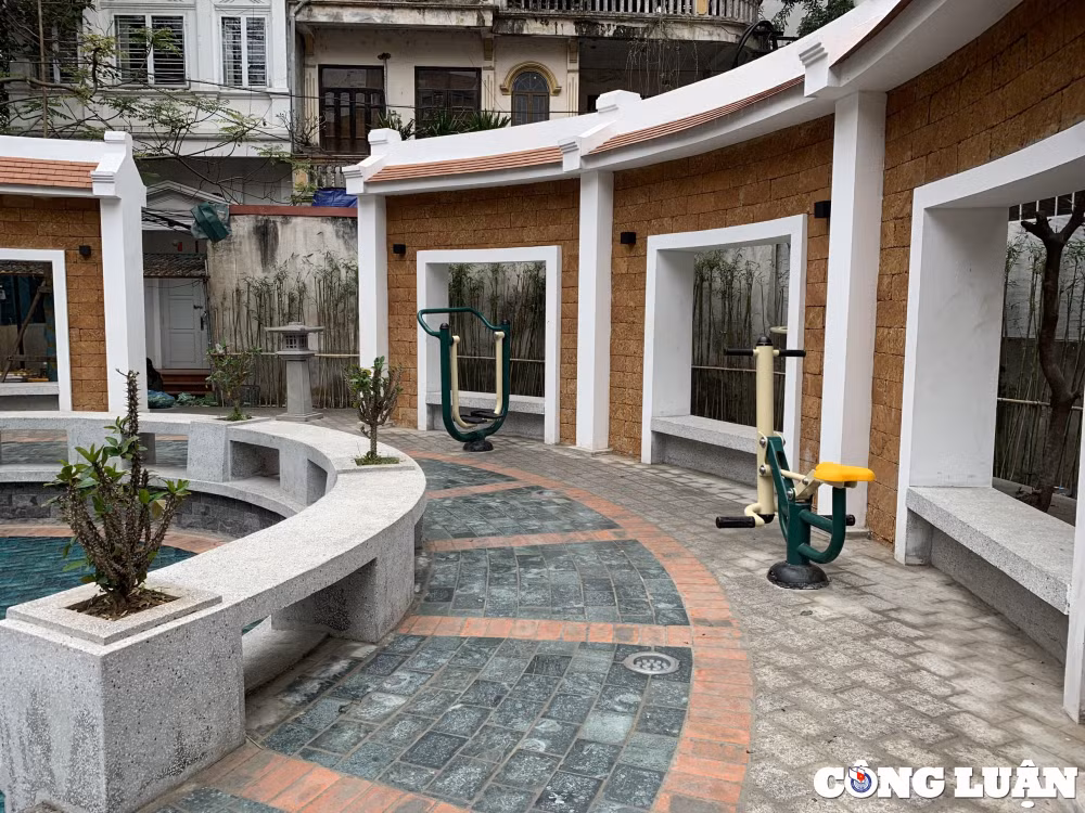 an tuong voi khu vui choi cai tao tu gieng lang giua thu do ha noi hinh 7