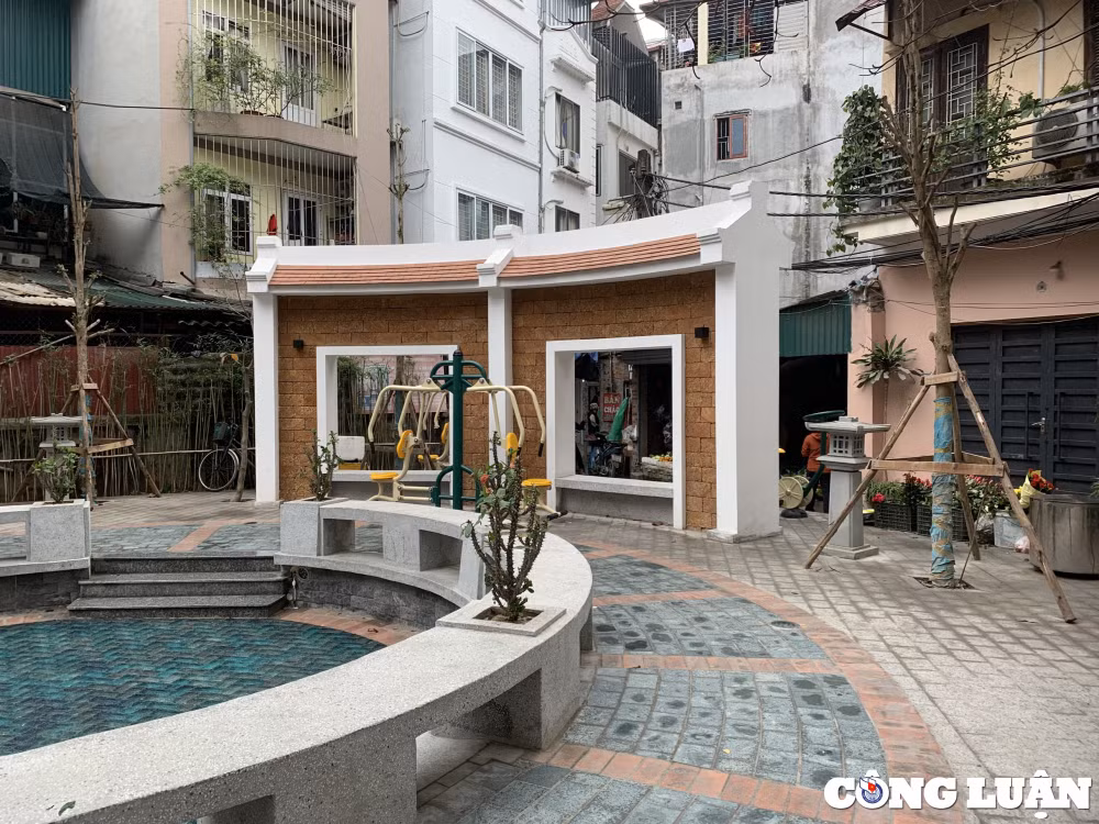 an tuong voi khu vui choi cai tao tu gieng lang giua thu do ha noi hinh 5
