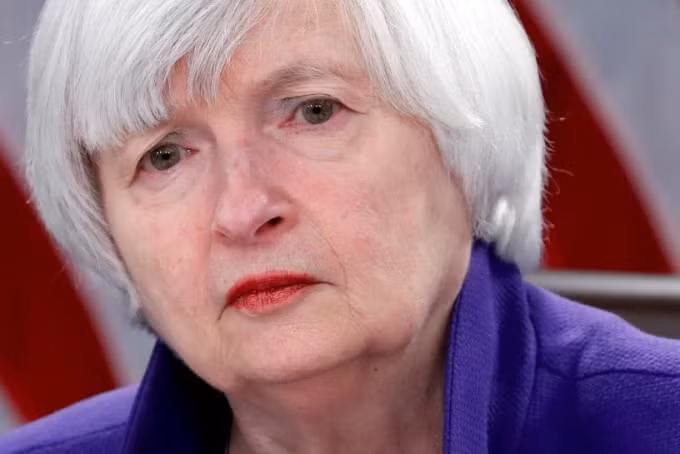 Bộ trưởng Tài chính Mỹ Janet Yellen. Ảnh: Reuters