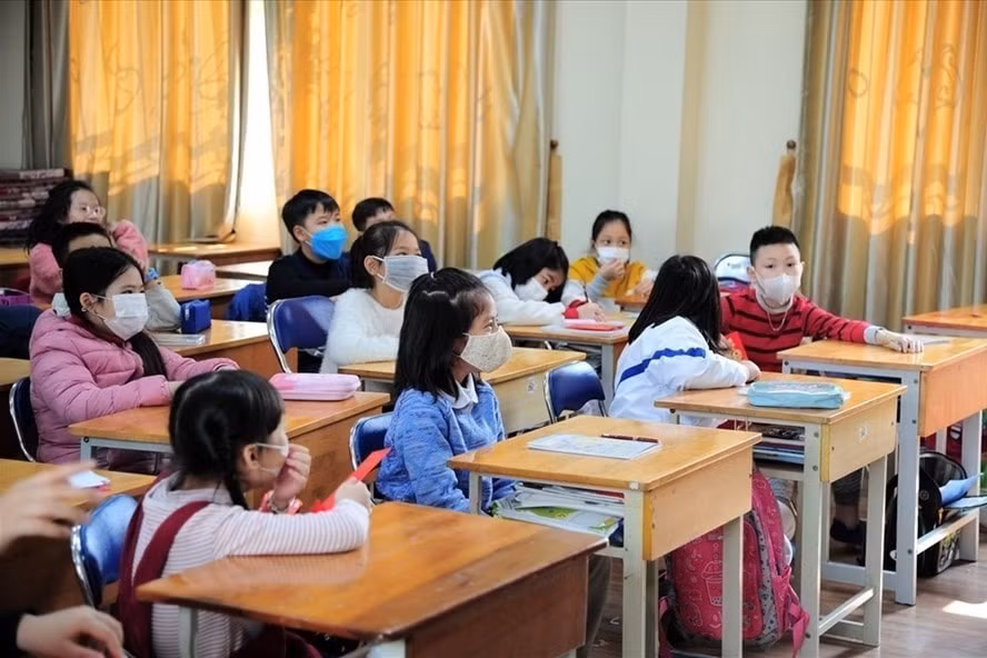 Bắt đầu từ ngày 17/2/2021, toàn bộ trẻ em, học sinh và học viên trên địa bàn tỉnh Đồng Nai sẽ chính thức trở lại học đường. Ảnh: minh họa