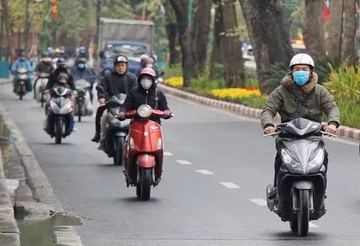 Bắc Bộ và Bắc Trung Bộ trời chuyển rét.