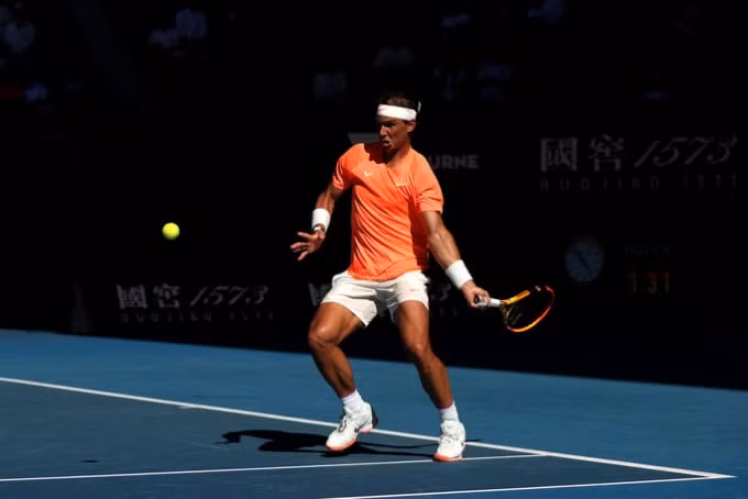 Nadal khởi đầu suôn sẻ tại Giải Úc mở rộng 2021. Ảnh: nld.vn