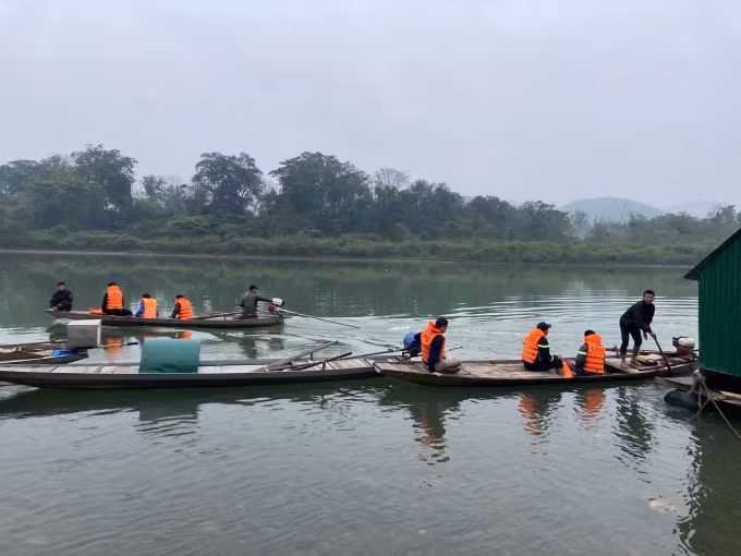 Hiện nay, các lực lượng vẫn đang phối hợp triển khai tìm kiếm thầy T.