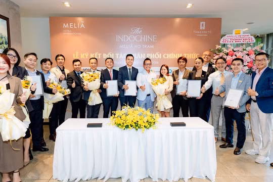 The Indochine at Meliá Hồ Tràm ký kết với 7 đại lý phân phối F1, tăng tốc đưa dự án nghỉ dưỡng ven biển ra thị trường