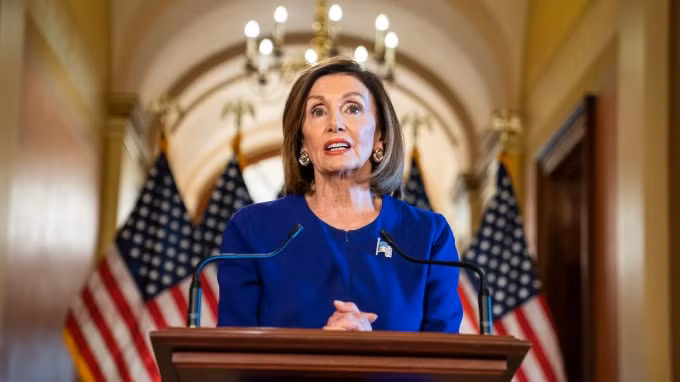 Chủ tịch Hạ viện Mỹ Nancy Pelosi. Ảnh: Reuters