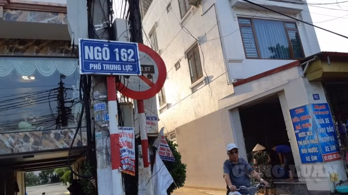Nhiều diện tích đất nông nghiệp được chuyển đổi thành đất ở (ảnh do người dân cung cấp)