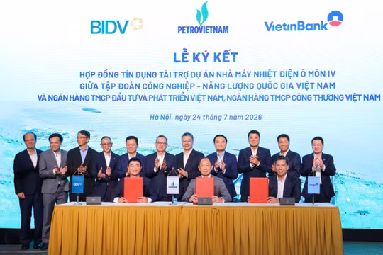 BIDV và VIETINBANK thu xếp thành công khoản tín dụng 7.300 tỷ đồng cho dự án Nhà máy Nhiệt điện Ô Môn IV