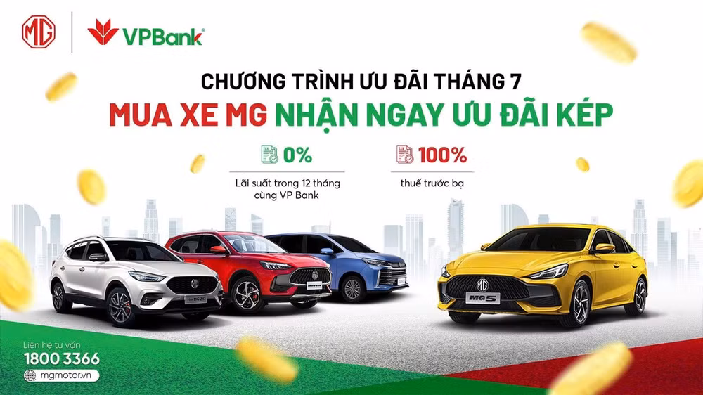 تجاوزت مبيعات شركة MG Vietnam 40 ألف سيارة، ودخلت في شراكة مع VPBank لإطلاق حزمة قروض بدون فوائد. 9 word mrc5tk 3.jpg