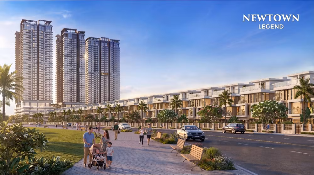 Newtown Diamond và Newtown Legend góp phần định hình hệ sinh thái Newtown Đà Nẵng, kết nối nhu cầu an cư, nghỉ dưỡng và lưu trú.