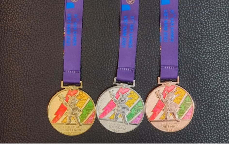 can canh mau huy chuong cho sea games 31 hinh 1