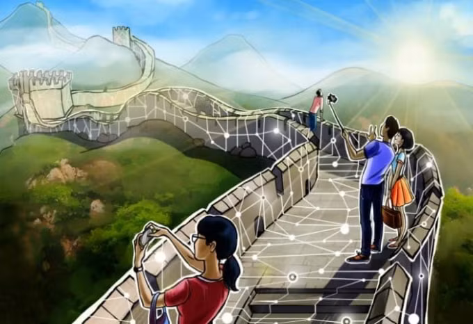 Trung Quốc tham vọng dẫn đầu công nghệ blockchain. Ảnh: Cointelegraph.