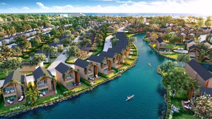 Phối cảnh second home tại NovaWorld Hồ Tràm. Ảnh Novaland