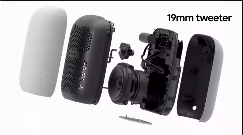 Loa thông minh Google Nest Audio sở hữu tính năng Media EQ cho phép tự động điều chỉnh theo nội dung bạn đang nghe – nhạc, podcast, audiobooks,… sao cho phù hợp. Ảnh: TL