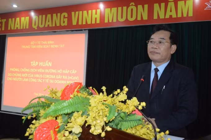 Ông Phạm Văn Dịu – Giám đốc Sở Y tế Thái Bình: Ảnh: TL