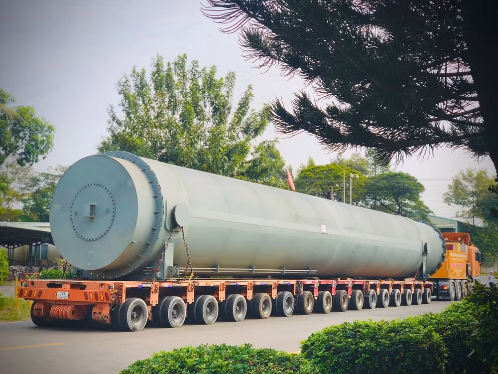 Thiết bị quan trọng 10-R-5001 đã sẵn sàng tại khu vực BDTT