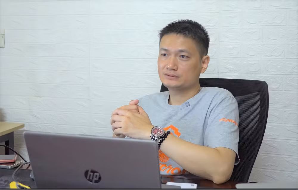 Anh Trần Văn Nam, Giám đốc Công ty TNHH MTV Cổng Xanh chia sẻ về sự tiện ích của MISA Lending