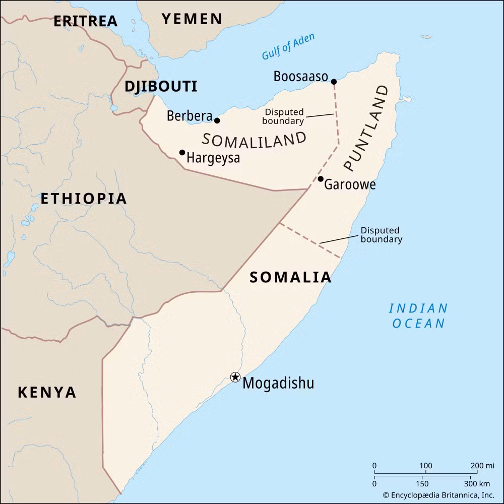 Somaliland | Historical Region, Self-Declared State in ...