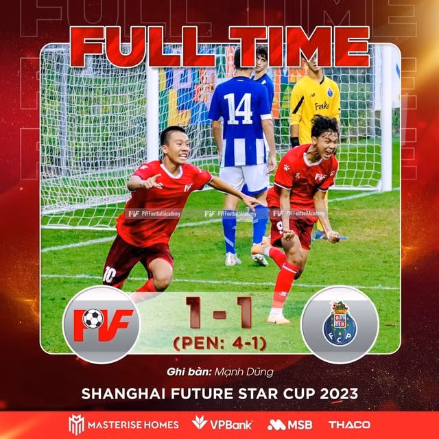 danh bai porto u16 pvf xuat sac ve hang ba giai giao huu quoc te hinh 1