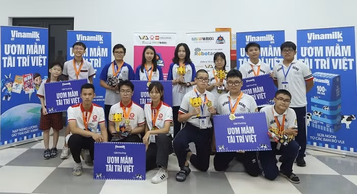 vinamilk dong hanh vong chung ket robotacon wro 2023 hinh 2