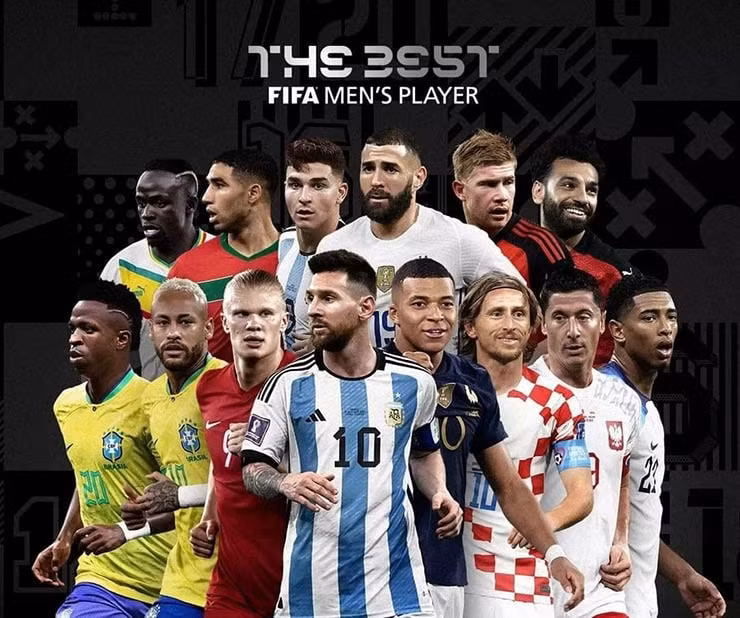 de cu giai fifa the best 2022 messi la ung vien so 1 vang ronaldo hinh 1