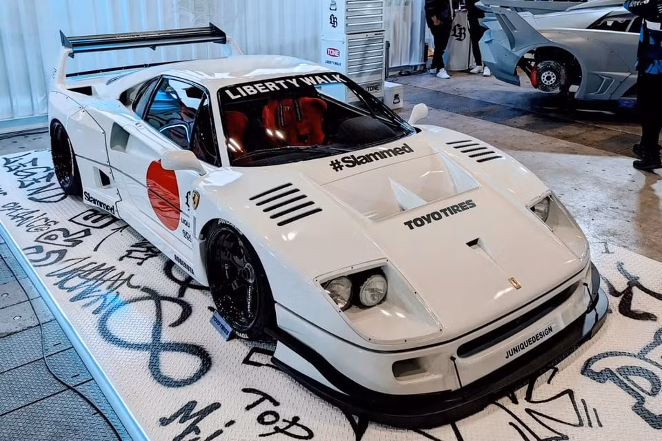 ban do than rong cua sieu xe ferrari f40 hinh 1