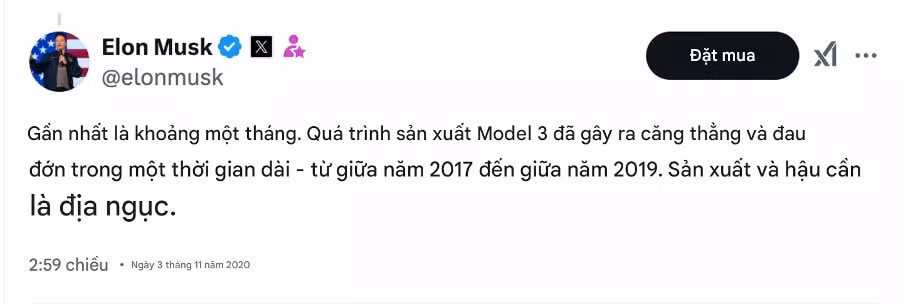 elon musk thua nhan tesla da cach bo vuc pha san mot thang sau khi tung ra san pham nay hinh 1