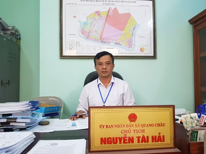 Ông Nguyễn Tài Hải – Chủ tịch UBND xã Quang Châu khẳng định sẽ tiếp tục xử lý quyết liệt các vi phạm về đất đai, trật tự xây dựng trong thời gian tới.