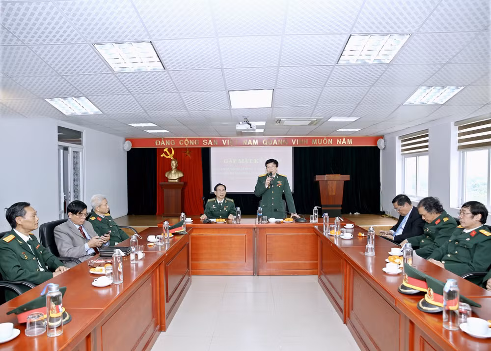 Đồng chí&nbsp;Hồ Quang Lợi, Phó Bí thư Đảng Đoàn, Bí Thư Đảng ủy, Phó Chủ tịch Thường trực Hội Nhà báo Việt Nam phát biểu tại buổi lễ. Ảnh: Sơn Hải