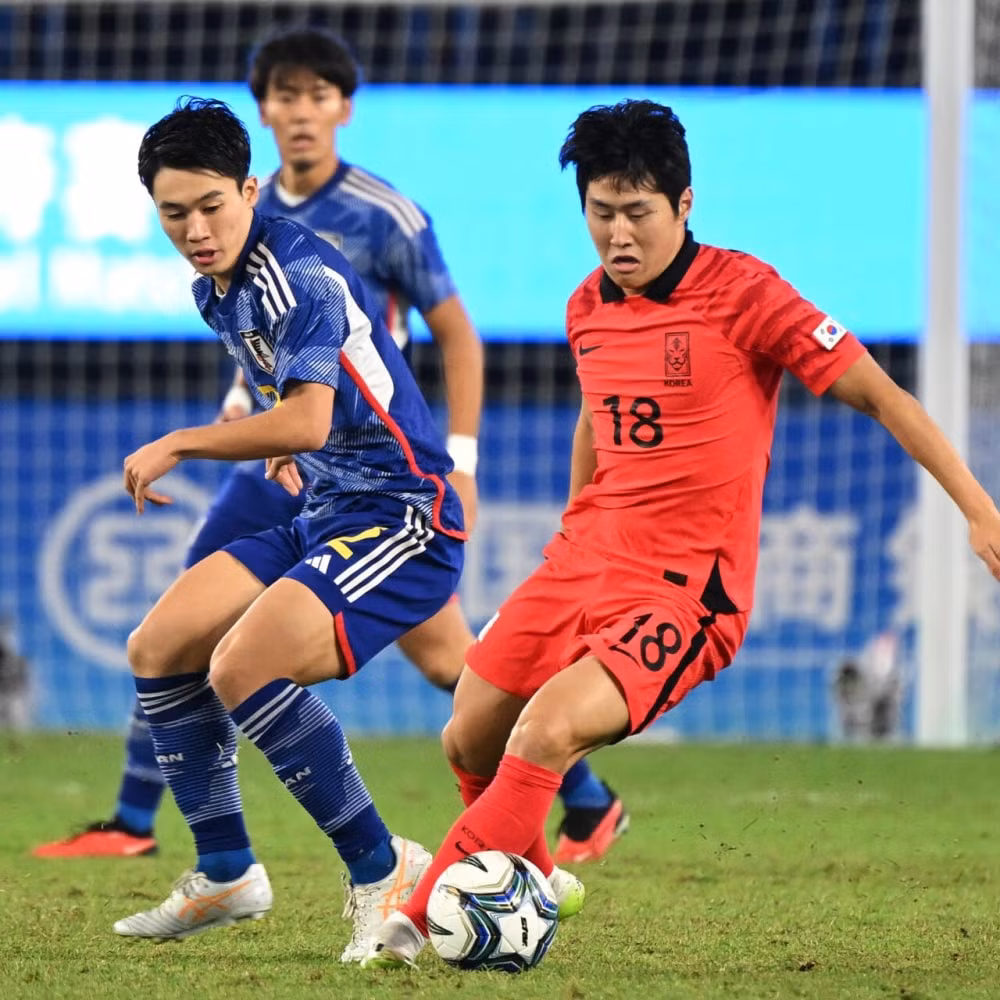 olympic han quoc gianh huy chuong vang mon bong da nam tai asiad 19 sau cu nguoc dong an tuong hinh 1
