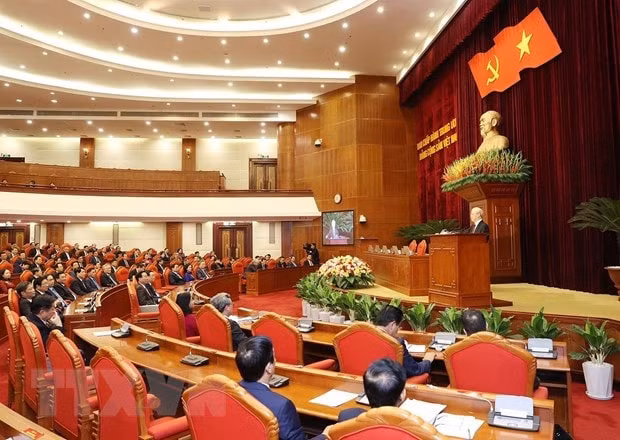 toan van phat bieu cua tong bi thu be mac hoi nghi trung uong 8 hinh 4