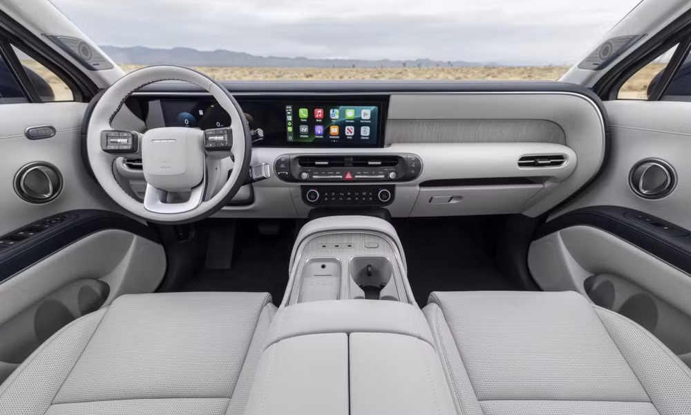 Thiết kế khoang lái Hyundai Palisade 2026 tại thị trường Mỹ - Ảnh: Hyundai