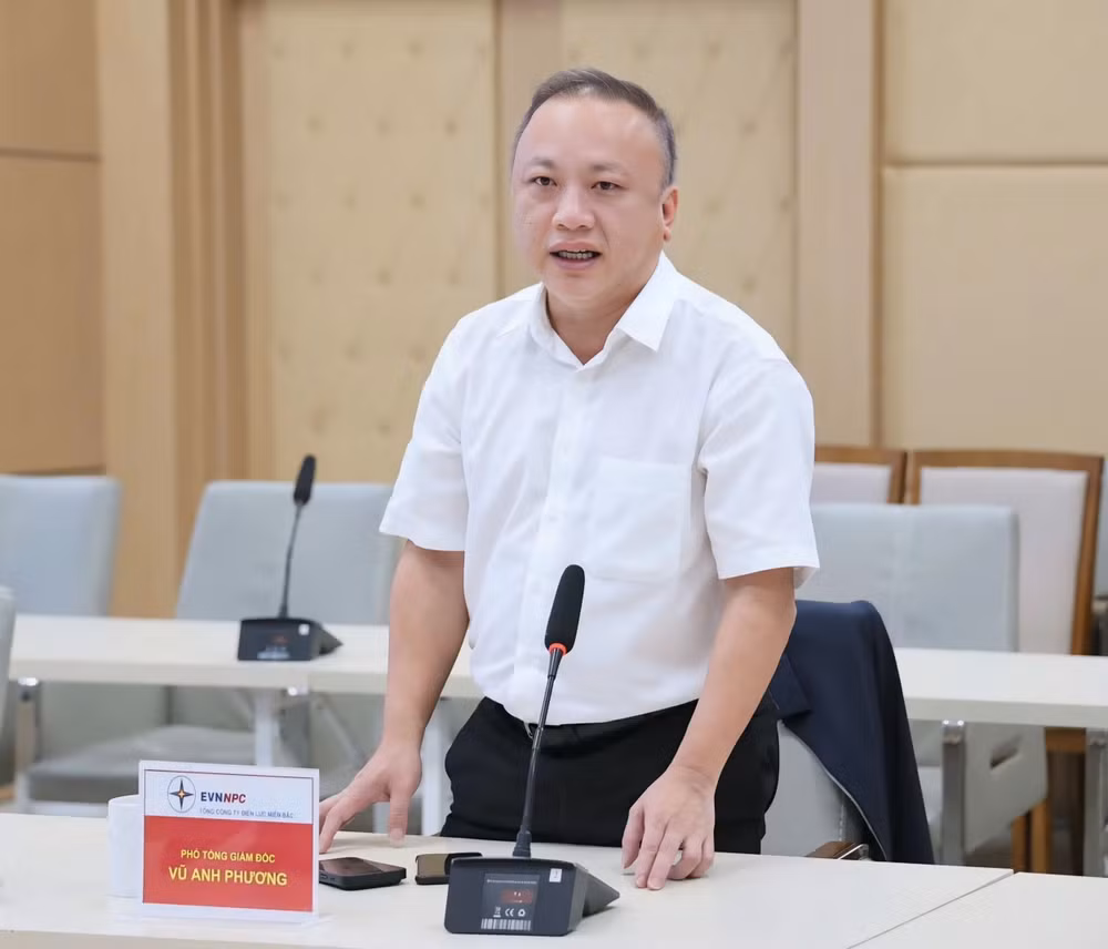 Ông Vũ Anh Phương – Phó Tổng Giám đốc EVNNPC